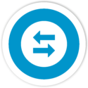 2 Two arrows icon