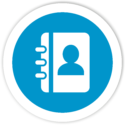 Manager Contact book icon