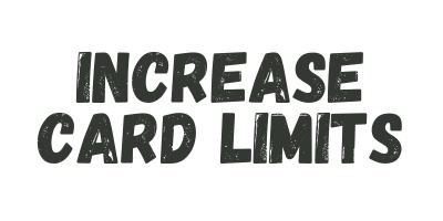 Increase card limits